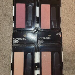 Covergirl Clean Classic Color Blush 4 Total New Unopened